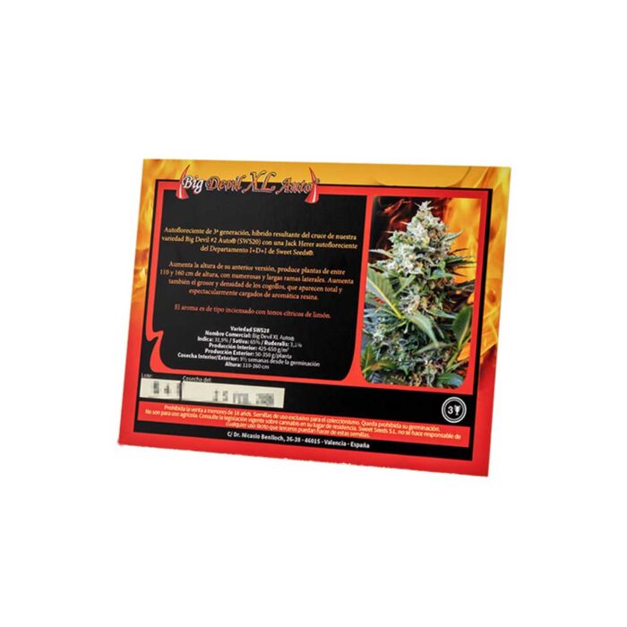 Sweet seeds Big devil xl Auto