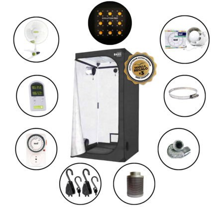 Kit Indoor 100x100x200 senior 300w