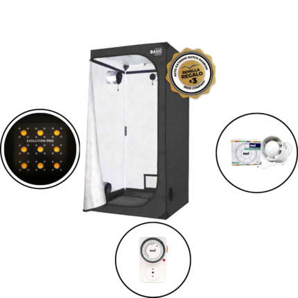 Kit Indoor 100x100x200 staff 300w