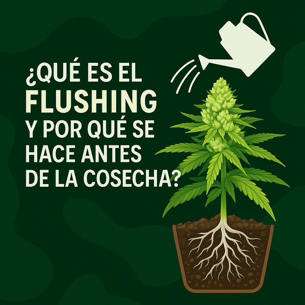 flushing cannabis