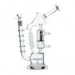 Bong de vidrio con doble percolación