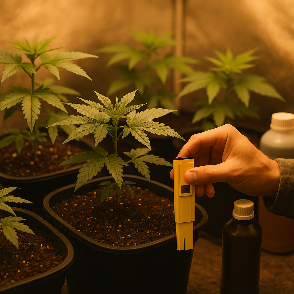 Calendario práctico para usar BioBizz combinado con un aditivo Wonderland, desde crecimiento a floración: dosis orientativas, pH/EC, orden de mezcla y consejos prácticos.