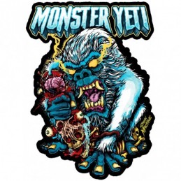 STICKER MONSTER YETI- STRAIN MACHINE