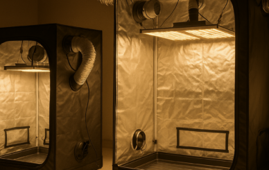 Diferencias técnicas entre kits de cultivo indoor Nivel Staff, Senior y Master: iluminación, ventilación, control ambiental, riego y seguridad para elegir según espacio y metas.