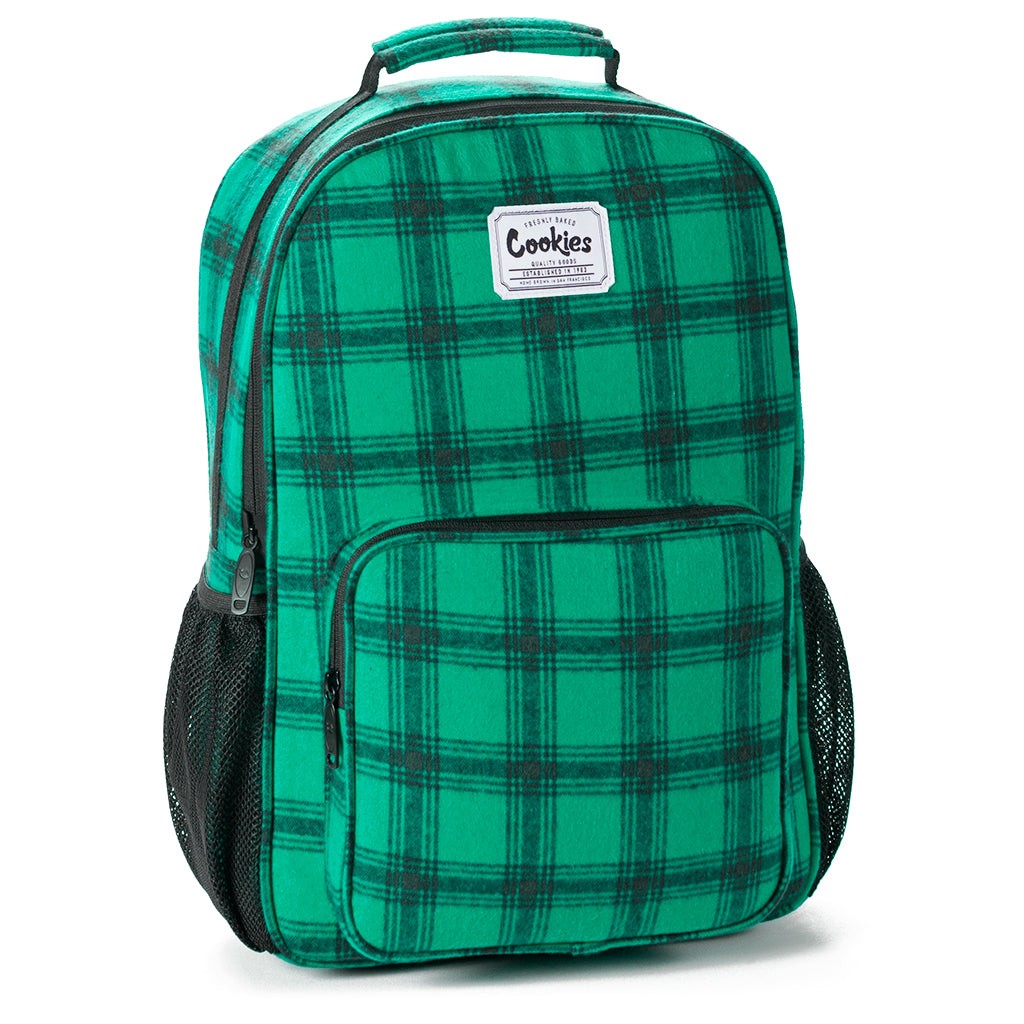 LUMBERJACK BACKPACK GREEN-COOKIES LUMBERJACK BACKPACK GREEN-COOKIES
