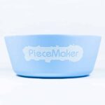 MUNCHIE BOWL SILICONA CELESTE-PMG
