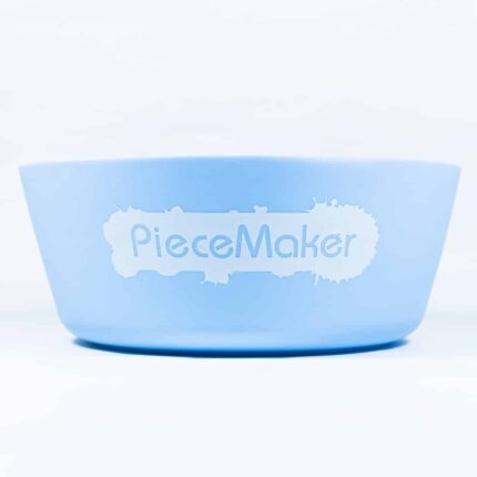 MUNCHIE BOWL SILICONA CELESTE-PMG