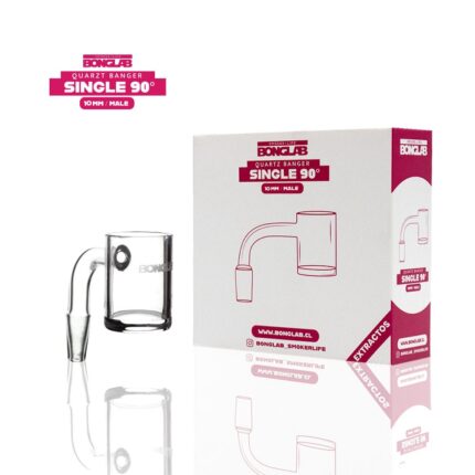 BANGER CUARZO SIMPLE 90 GRADOS 10MM-BONGLAB
