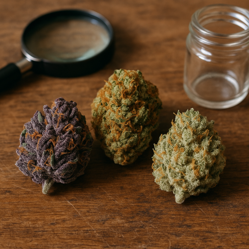 Análisis claro de las clásicas de Dutch Passion: historia, rangos de potencia, perfil de aroma y recomendaciones de cultivo para Blueberry, Mazar y White Widow.