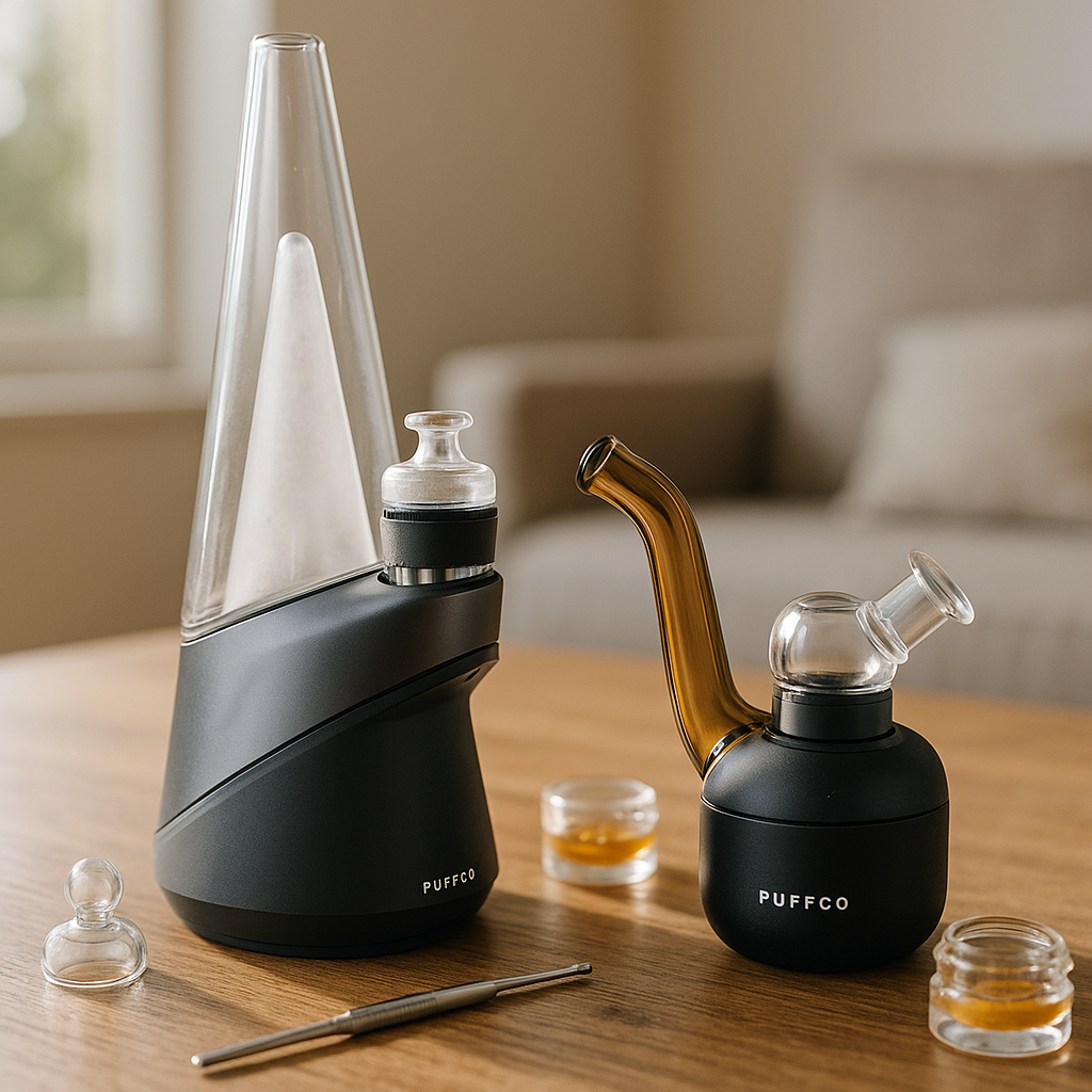 Comparamos Puffco Peak Pro y Proxy desde la experiencia de uso en Chile: sabor, control de temperatura, limpieza, pros/contras y recomendaciones prácticas para elegir según tu estilo de dabbing.