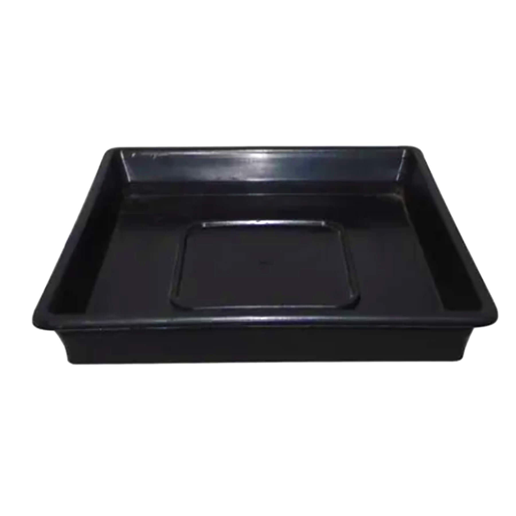 PLATO CUADRADO NEGRO 11-18 LT PLATO CUADRADO NEGRO 11-18 LT