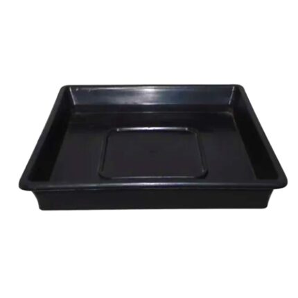 PLATO CUADRADO NEGRO 5-7 LT