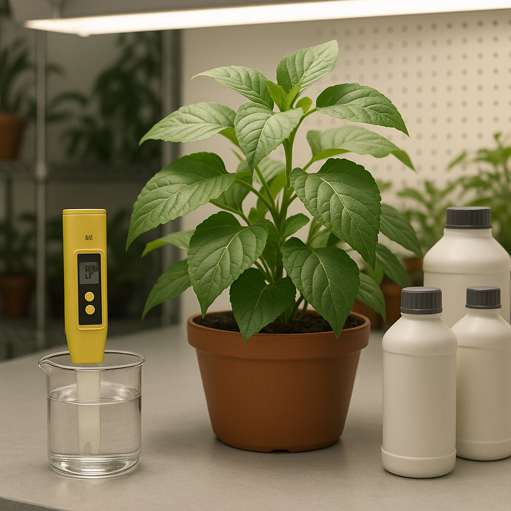 Entiende por qué el agua de Santiago puede bloquear nutrientes, cómo afecta el pH a la absorción y cuándo un esquema orgánico como Try Pack ayuda a estabilizar el cultivo.